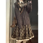 Women's Dress Sweater Coat Two-piece Set