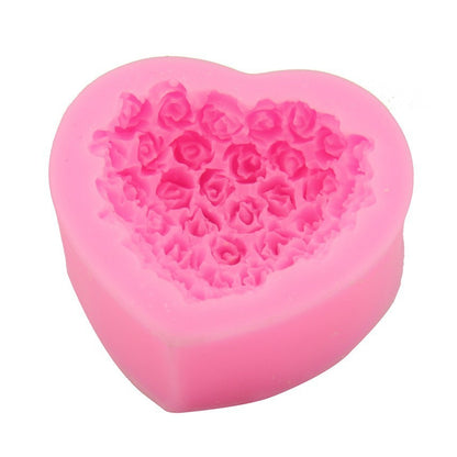 Valentinstag Geschenk Valentinstag Liebe Rose Silikonform Home Supplies