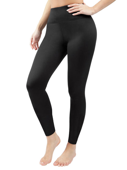 Fleece Lined Padded Warm Keeping Women's High Waist Tight Leggings