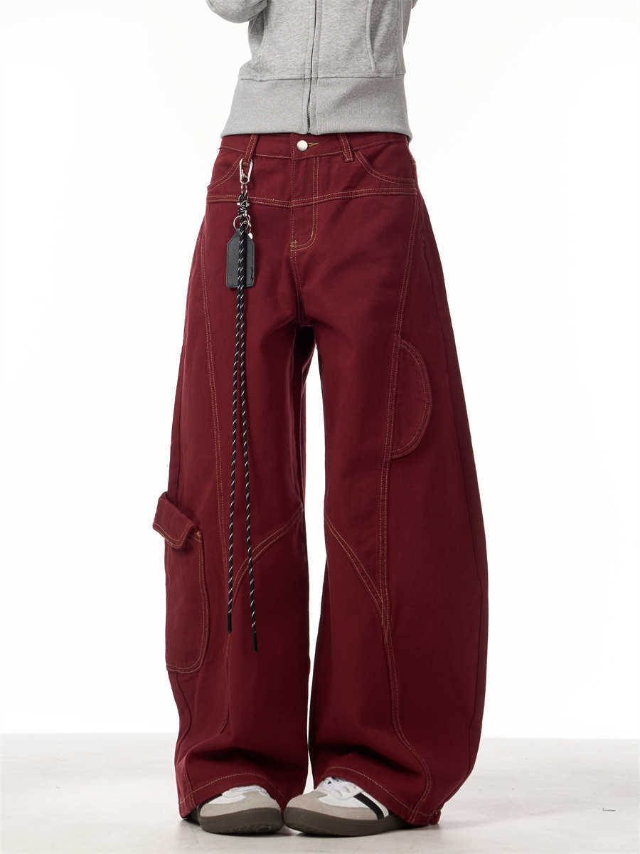 Spring New Loose Draggle-tail Trousers