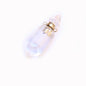 Natural Crystal Perfume Bottle Chain Pendant