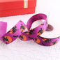 Creative Printed Casual Halloween Ribbed Ribbon