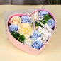 Creative New Soap Flower Heart-shaped Gift Box Valentine's Day Christmas Creative Birthday Gift