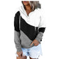 Printed Casual Hoodie Coat Women