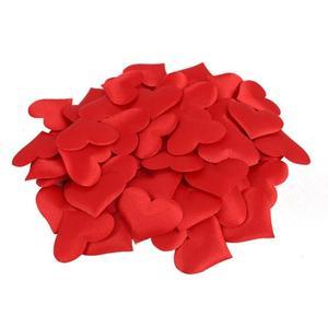 Romantic Satin Hearts Valentines Wedding Day Decorations