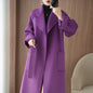 Hepburn Style Suit Collar Thickened Loose-fitting Jacket