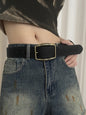 Distressed Ethnic Style Belt Versatile Y2g High Sense