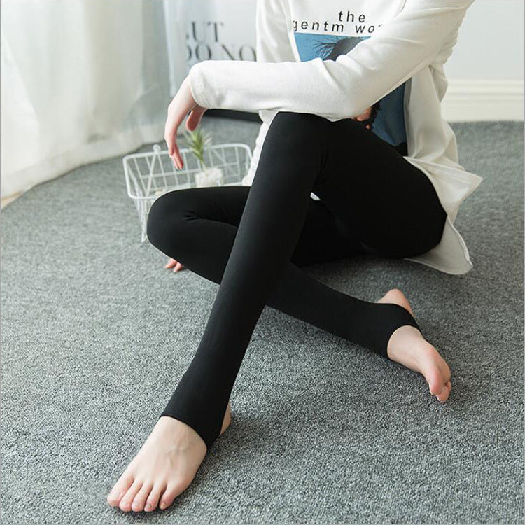 Black See-through Leggings Fall And Winter Outer Wear Pantyhose