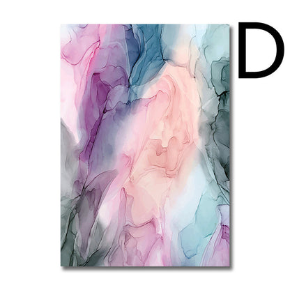 Color Cloud Canvas Poster Modern Abstract Wall Art Painting