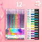 Shiny Crystal Gel Pen Fluorescent Pen Set