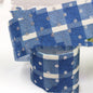 25mm Plaid Laser Silver Thermal Transfer Thread Ribbon