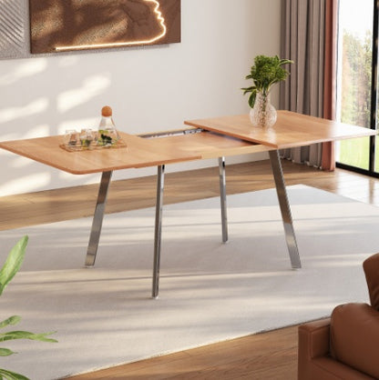 Fiberboard Modern Minimalist Dining Table