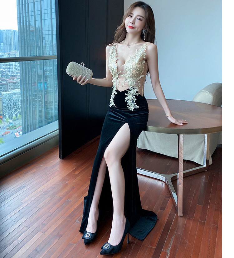 Banquet High Waist Fishtail Host Dress