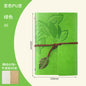 Creative Notebook Stationery One Leaf Zhiqiu Travel Diary Book Loose Leaf Vintage Leaves One Piece