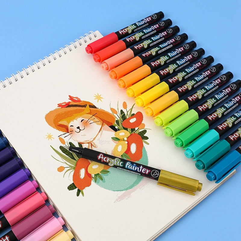 Marker Pen Multicolor Set Color Pen Children Student Painting