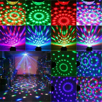 Disco Party Lichter Strobe LED DJ Ball Sound Aktiviert Glühbirne Tanz Lampe Dekoration