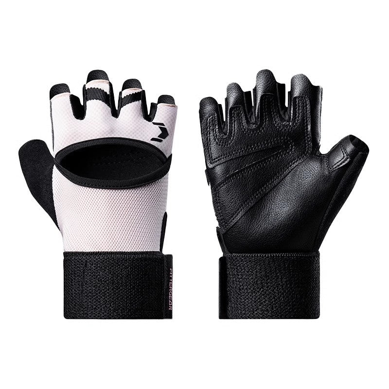 Sports And Fitness Gloves With Breathable Half Fingers