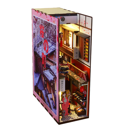 Sakura Town Hand Assembled 3D Stereoscopic Book Model Ornament