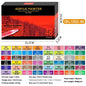 48 Colors Painting DIY Ceramic Graffiti Water-based Marker Package