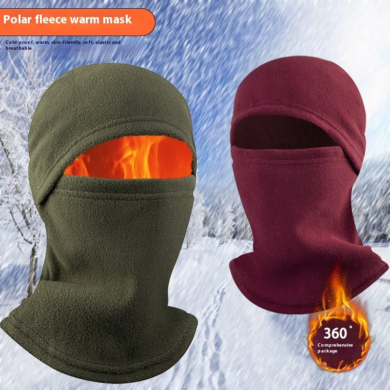 Outdoor Polar Fleece Cold Proof Warm Hat