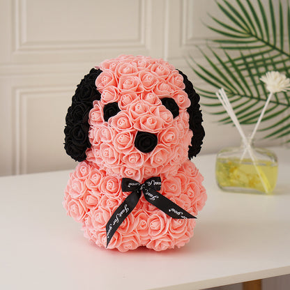 Rose Dog Children's Day Toy