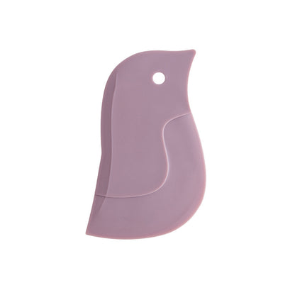 Cute Penguin Shape Baking Soft Blade Scraper Oil Dish Plate Scraping Kitchen Gadget Dirty Stains Cleaning Wiping Board Squeegee Kitchen Gadgets