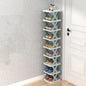 Multi-layer Creative Shoe Rack Household Installation-free Folding