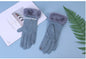 Outdoor Cycling Touch Screen Fleece Thickening Suede Gloves