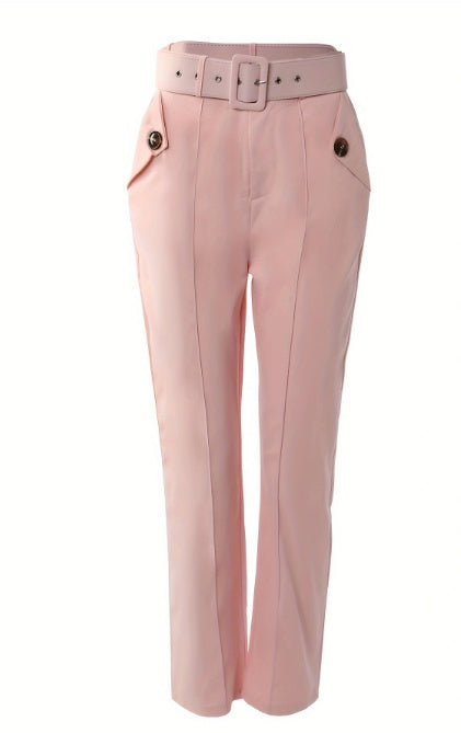 Women's Fashionable Casual Solid Color Pants