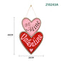 Valentine's Day Party Decorative Creative Wooden Doorplate