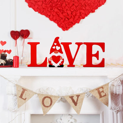 Valentine's Day Gift Wooden Craftwork LOVE Letters