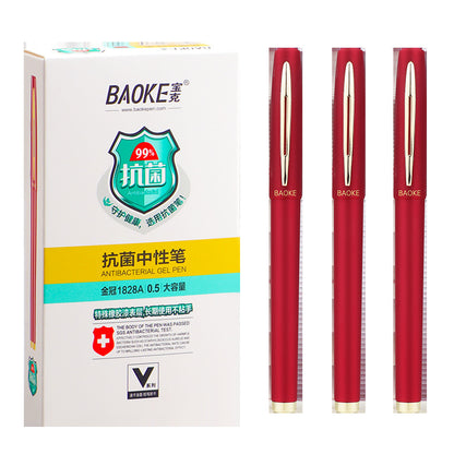 Baoke Antibacterial Water-based Sign Pen Large Capacity Stationery