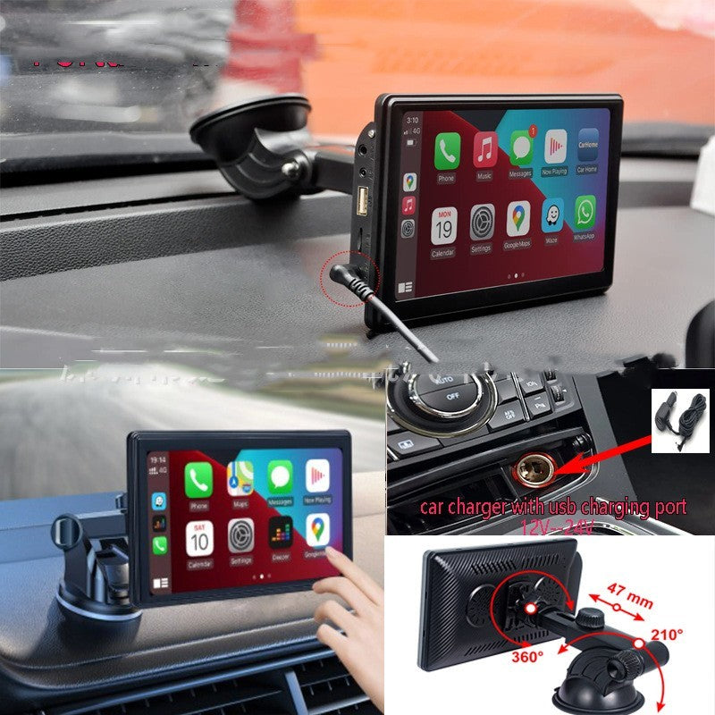 Portable IPS Car Smart Screen Ecran de proiecție fără fir Carplay Android AUTO