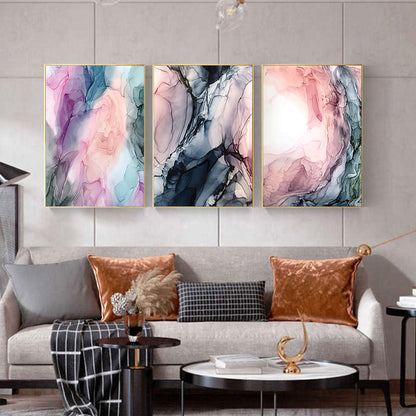 Color Cloud Canvas Poster Modern Abstract Wall Art Painting