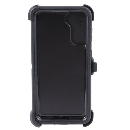 Phone Case for Galaxy S21 UltraRugged with Port Protection Includes Protective Case Clip Kickstand Black