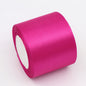 8CM Wide Ribbon Silk Colored Ribbons Wedding Supplies