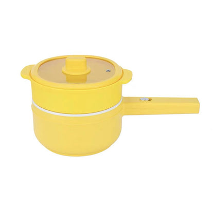 Multifunctional Electric Cooker Student Dormitory Small Electric Cookware Hot Pot Long Handle Electric Frying Pan