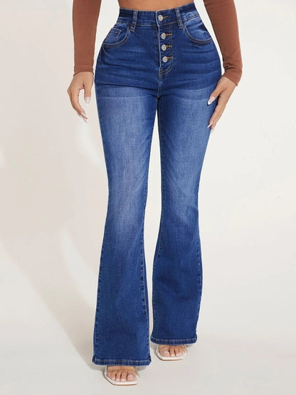 High Waist Stretch Clinch Skinny Skinny Jeans