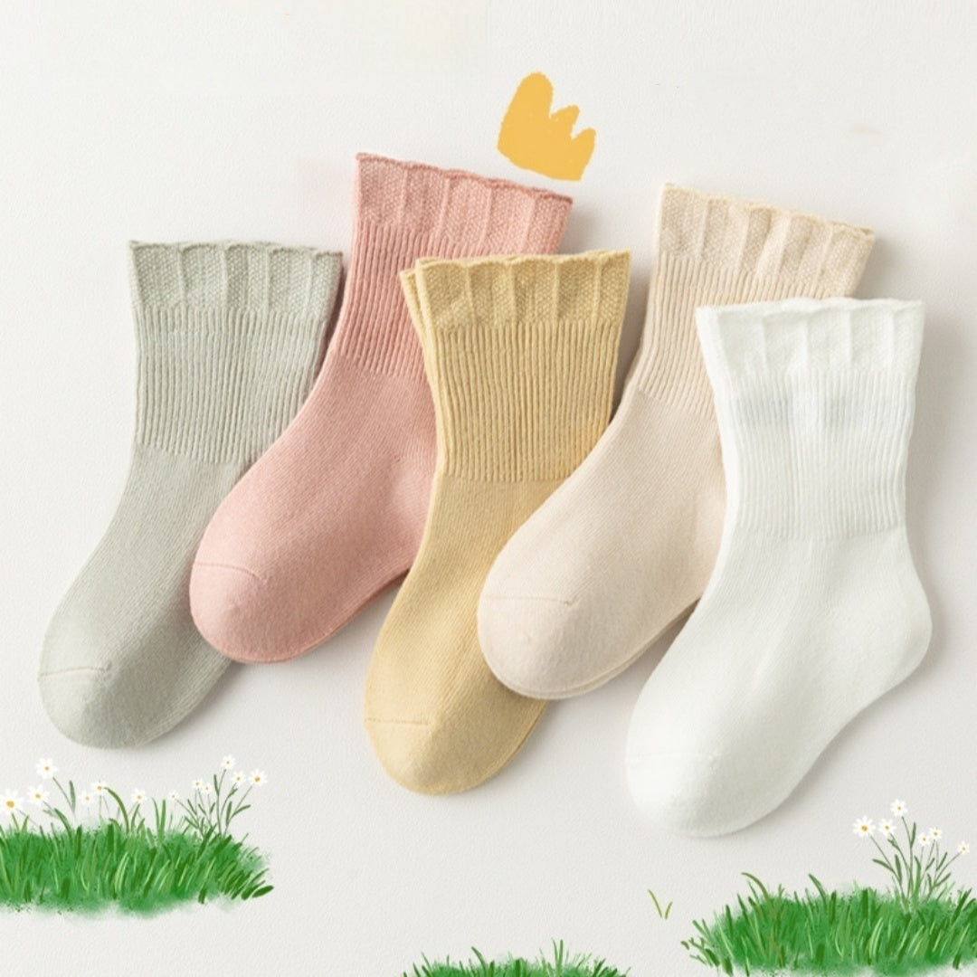 Girls' Cute Lace Baby Cotton Breathable Socks