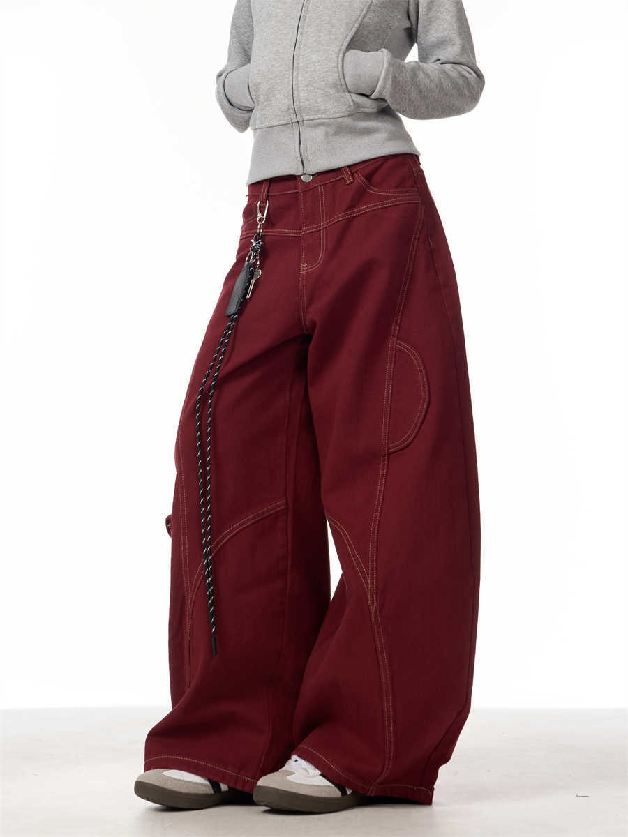 Spring New Loose Draggle-tail Trousers