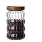 Glass Tea Food Grade Candy Coffee Bean Storage Jar