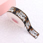 Creative Printed Casual Halloween Ribbed Ribbon