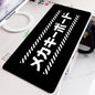 Black And White Desk Mat Gaming Mouse Pad Large Mousepad Gam