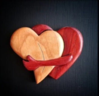 Valentine's Day Wooden Love Artware Decorations Ornaments