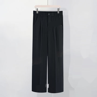 Summer Thin Suit Straight-leg Pants