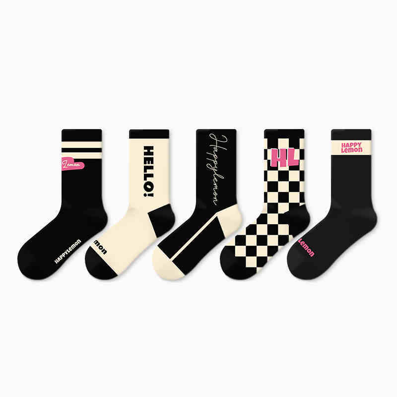 Cartoon Design Sense Spring And Autumn Stocking Cotton