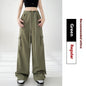 Women's High Waist Casual Sports Wide-leg Pants