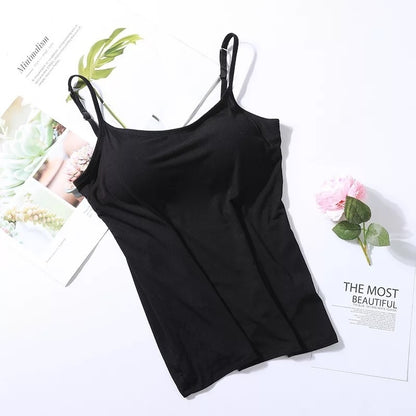 Modal Long Women's Sling Vest Inner Match Tube Top Home Wear Wear-free Bra Pieces