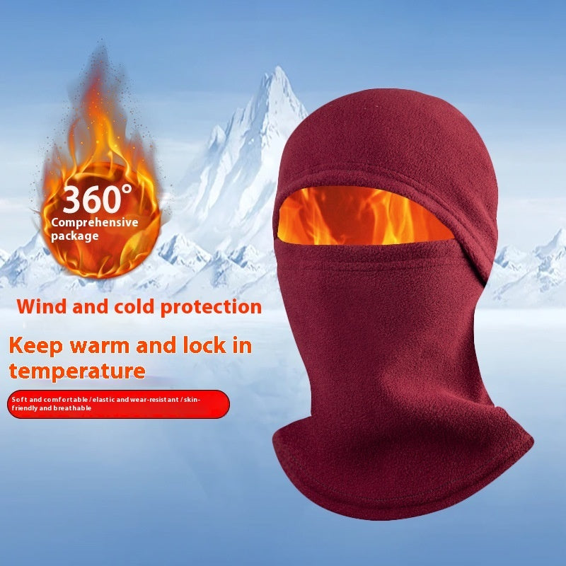 Outdoor Polar Fleece Cold Proof Warm Hat